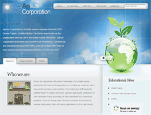 Tablet Screenshot of agsuncorp.com